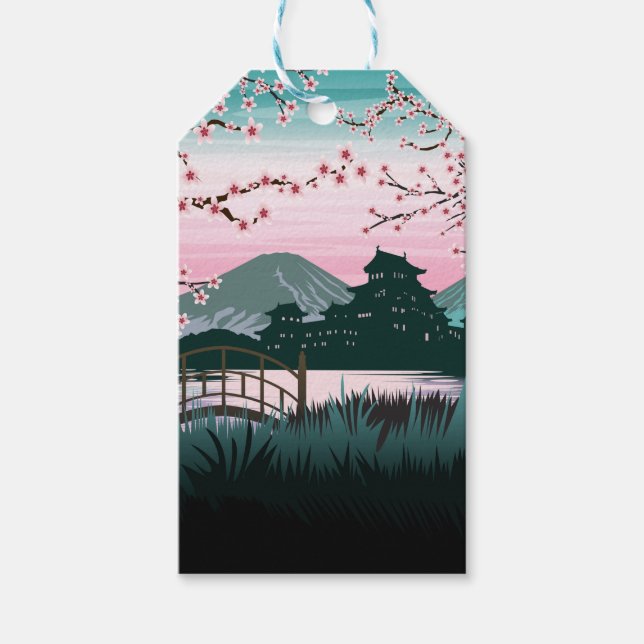 Étiquettes-cadeau Blossom (Devant)