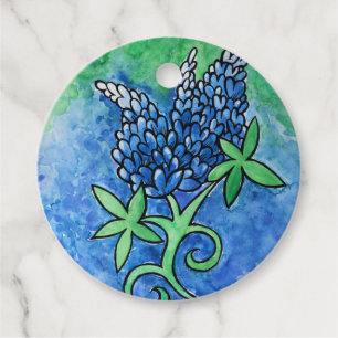 Étiquettes Cadeau Bluebonnets du Texas