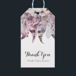 Étiquettes-cadeau Boho Bohemian Feathers Chic Rustic Glam Favoriser<br><div class="desc">Balise Cadeau Boho Bohemian Feathers Chic Rustic Glam Favor. Customisez cependant.Objets correspondants disponibles.</div>