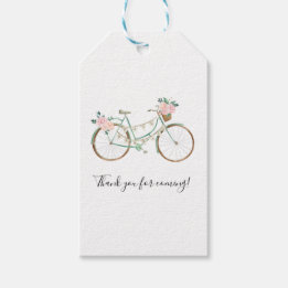 Étiquettes-cadeau Boho Watercolor Wedding Favor Tags