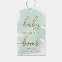 Bombe de bain or couleur vert Aquarelle Favoriser 
