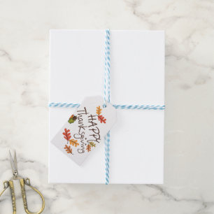 Étiquettes-cadeau   Bon thanksgiving