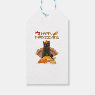 Étiquettes-cadeau Bon thanksgiving Jour Chat Birman Cadeau Chat Funn