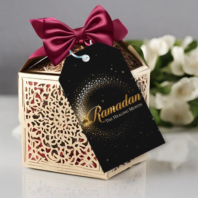 Étiquettes-cadeau Bonne fête de Ramadan Mubarak  (Créateur téléchargé)
