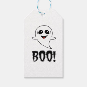 Étiquettes-cadeau Boo ! Cute Little Halloween Par Lucas Retro Classi