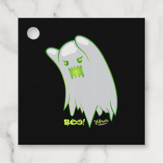 Étiquettes Cadeau Boo Ghost Bats Spider Halloween Déplaisant