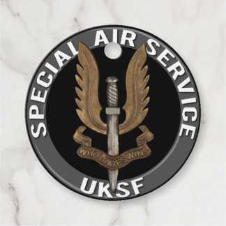 Étiquettes Cadeau British Special Air Service SAS