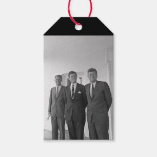 Étiquettes-cadeau Bros, président John Kennedy, Robert & Ted