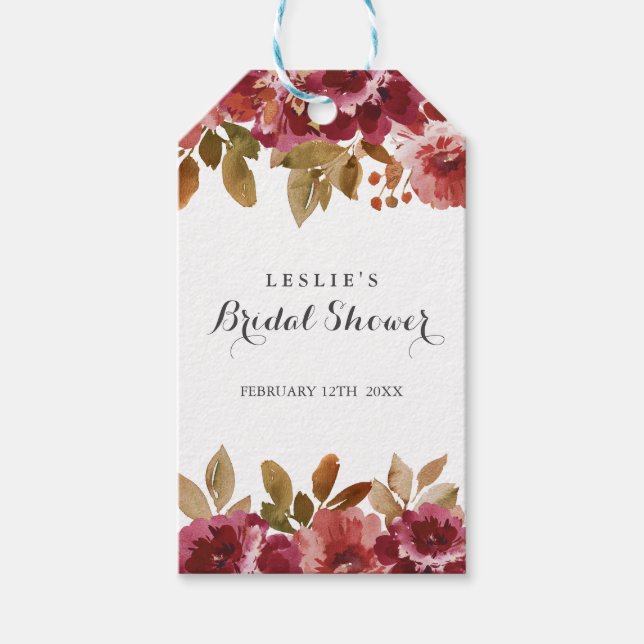 Étiquettes-cadeau Brunch & Bubbly Enterrement de Vie de Jeune Fille  (Devant)