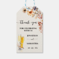 Bubbles & Brews Automne Fleur sauvage Merci Favori