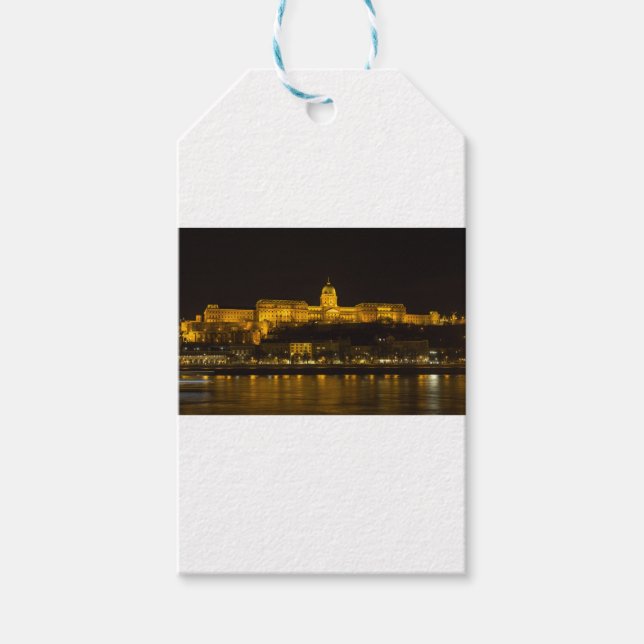 Étiquettes-cadeau Buda Castle Hungary Budapest (Devant)