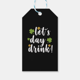 Étiquettes-cadeau Buvons le jour de la Saint-Patrick
