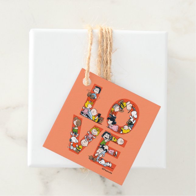 Étiquettes Cadeau cacahuètes - AMOUR (En situation)