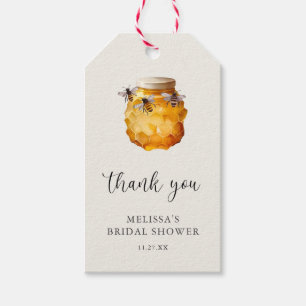 Étiquettes-cadeau Cadeau de babille élégant elle a trouvé sa douche
