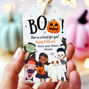 Étiquettes-cadeau Cadeau de livre pour vous costumes d'Halloween pou
