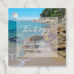 Étiquettes Cadeau Cadeau de mariage Rocky Beach
