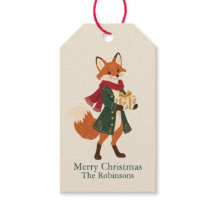 Cadeau de Noël personnalisé renard de la forêt