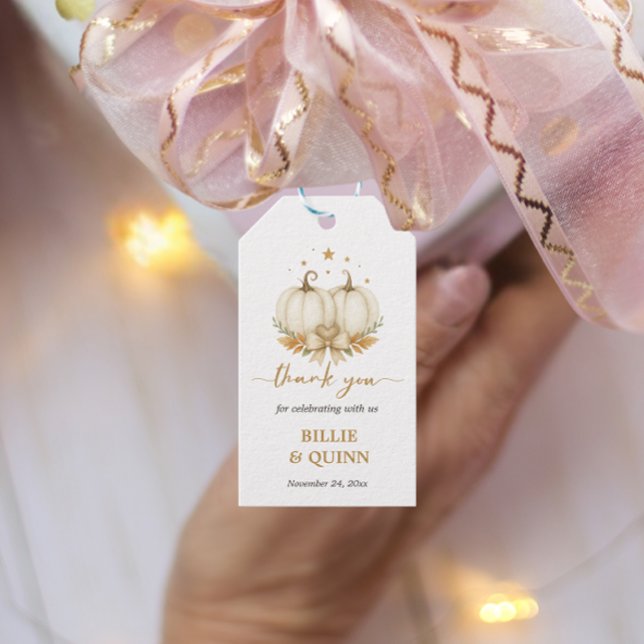 Étiquettes-cadeau Cadeau de remerciement pour une Baby Shower pour d (Créateur téléchargé)