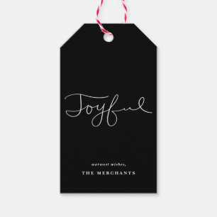 Étiquettes-cadeau Cadeau de vacances joyeux Paquet de 10
