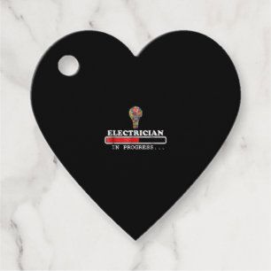 Étiquettes Cadeau Cadeau Electricien, Électricité, Chargement Amusan