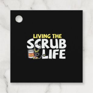 Étiquettes Cadeau Cadeau infirmière Vivre La Vie Scrub