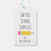 Cadeau pour l'enseignant Fournitures après l'école