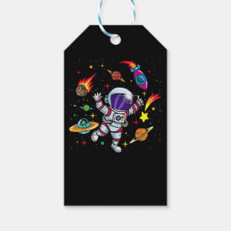 Étiquettes-cadeau Cadeau spatial pour Sci Fi Enfants - Garçons & Fil