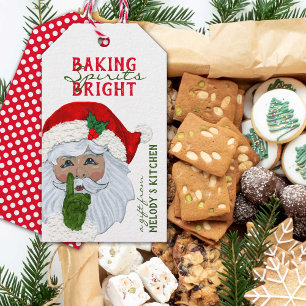 Étiquettes-cadeau Cadeaux de Noël de la cuisine personnalisée
