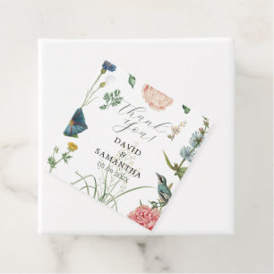 Étiquettes Cadeau Cadre Fleur sauvage Secret Garden