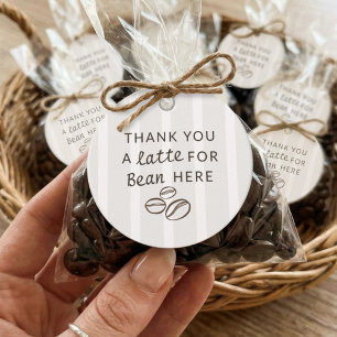 Étiquettes Cadeau Cafe Bebe Rayures Thème Français Baby Shower