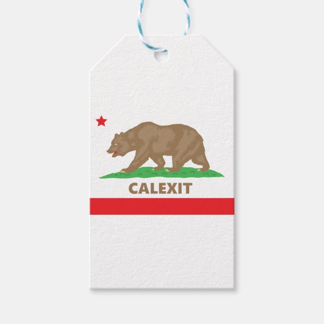 Étiquettes-cadeau Calexit (Devant)