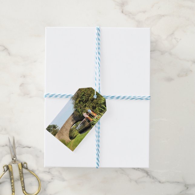 ÉTIQUETTES-CADEAU CANAUX (With Twine)