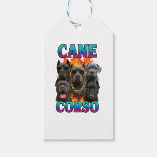 Étiquettes-cadeau Cane Corso
