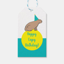 Capybara Anniversaire Personnalisé Enfants Zoo Ani