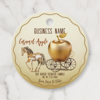 Étiquettes Cadeau Caramel Apple