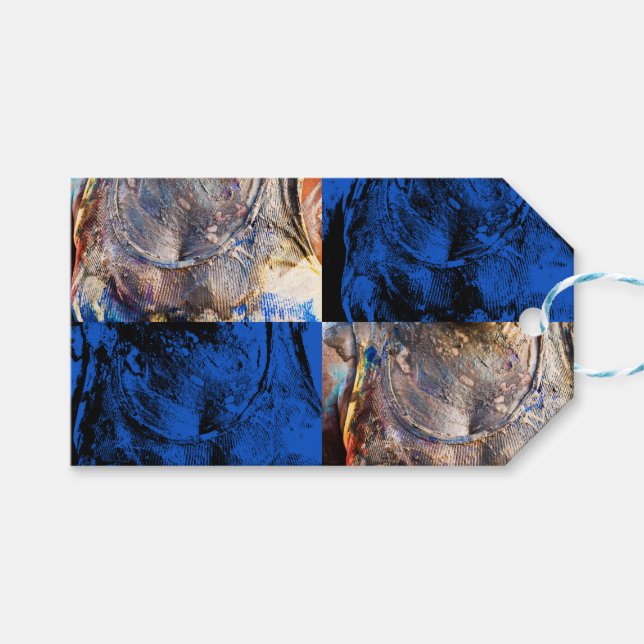 Étiquettes-cadeau carnivest (Devant (Horizontal))