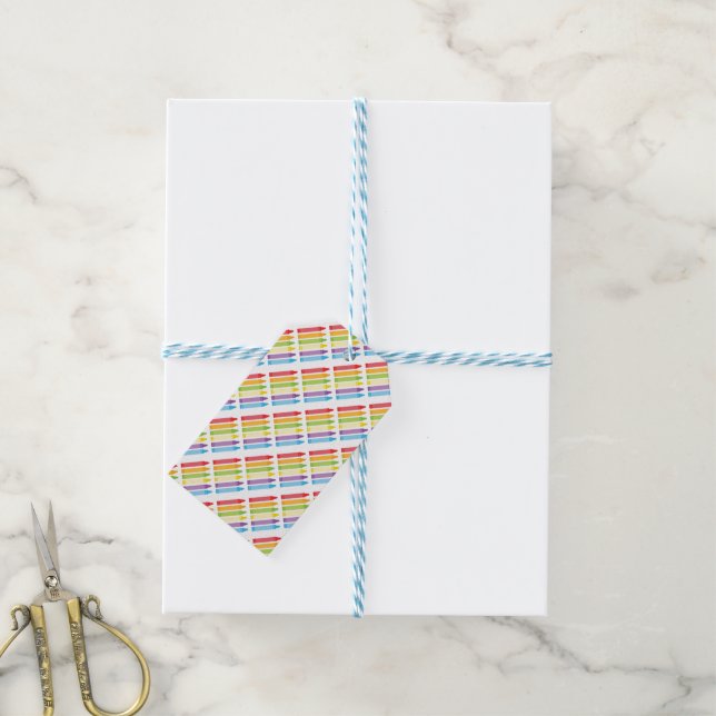 Étiquettes-cadeau Carte cadeau Crayon (Avec de laficelle)