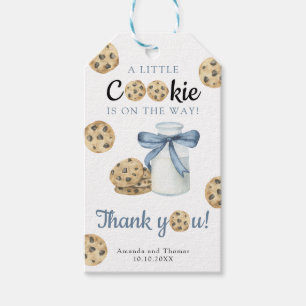 Étiquettes-cadeau Carte de remerciement pour Baby shower Milk & Cook