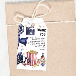 Étiquettes-cadeau Carte de remerciement pour fête d'anniversaire soi