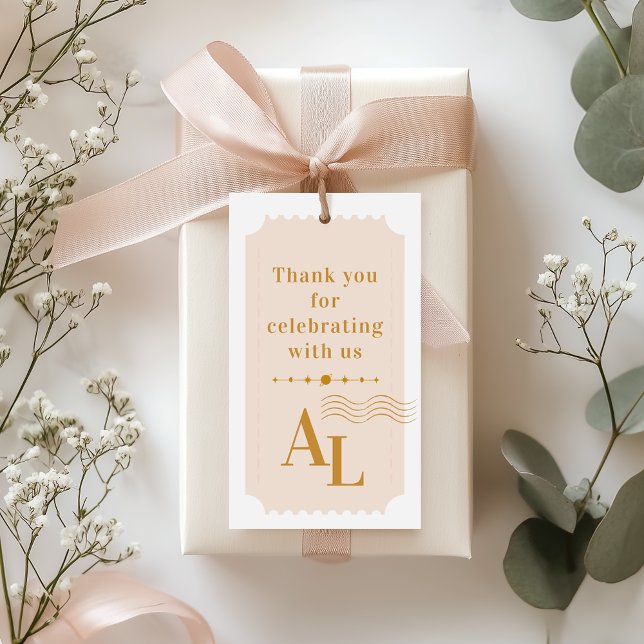 Étiquettes-cadeau Carte d'embarquement Destination Mariage cosmique (Créateur téléchargé)