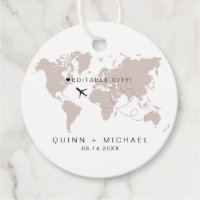 Carte du monde QUINN Destination de voyage Sauvega