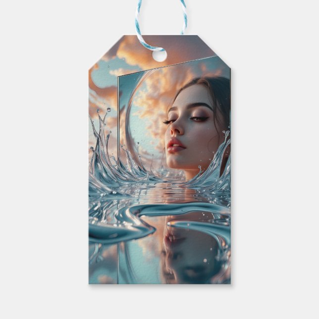 Étiquettes-cadeau Carte magnétique (Devant)