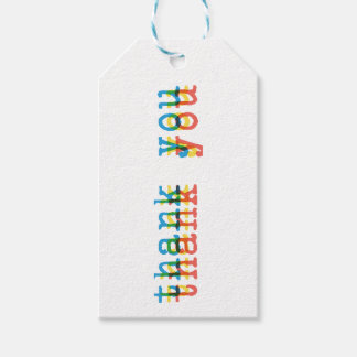 Étiquettes-cadeau carte Merci