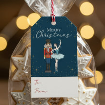 Casse-noisette bleu marine, rouge et or de Noël