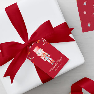 Étiquettes-cadeau Casse-noisette vintage Joyeux Noël
