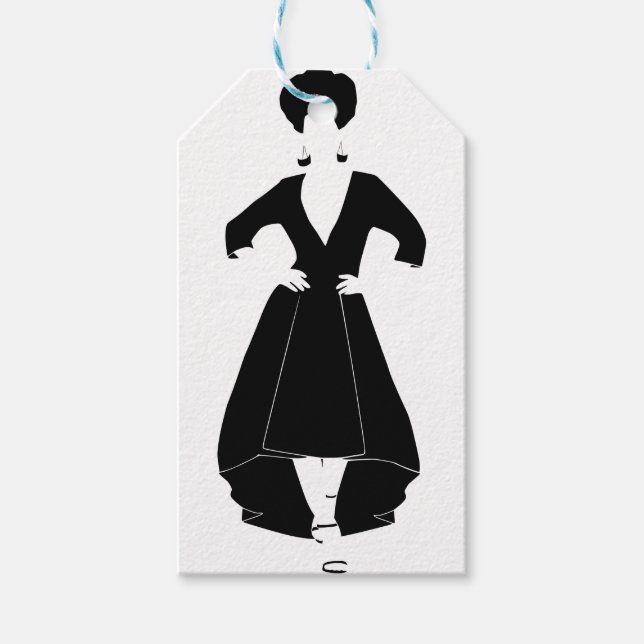 Étiquettes-cadeau Catwalk (Devant)