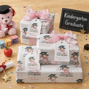 Étiquettes-cadeau Célébration de fin d'année de maternelle fantaisis