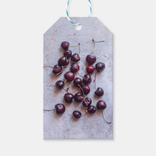 Étiquettes-cadeau Cerises