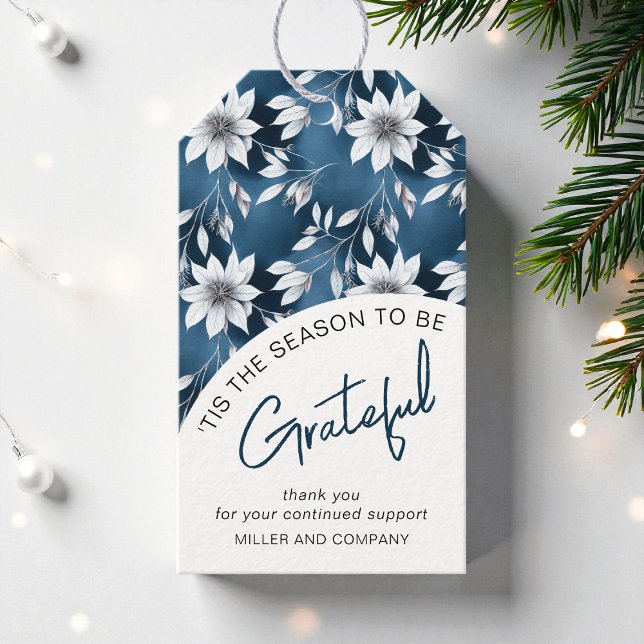 Étiquettes-cadeau 'C'Est La Saison D'Être Gratuit Noël D'Entreprise (Créateur téléchargé)