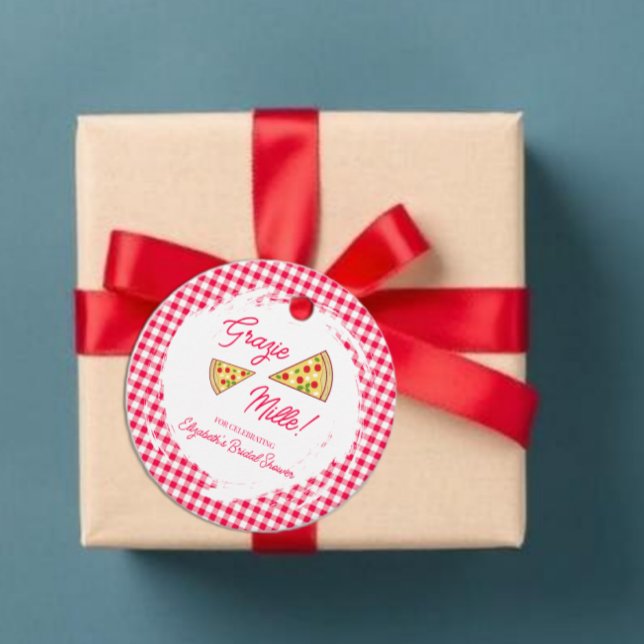 Étiquettes Cadeau C'est l'Amour Baby Shower (Créateur téléchargé)